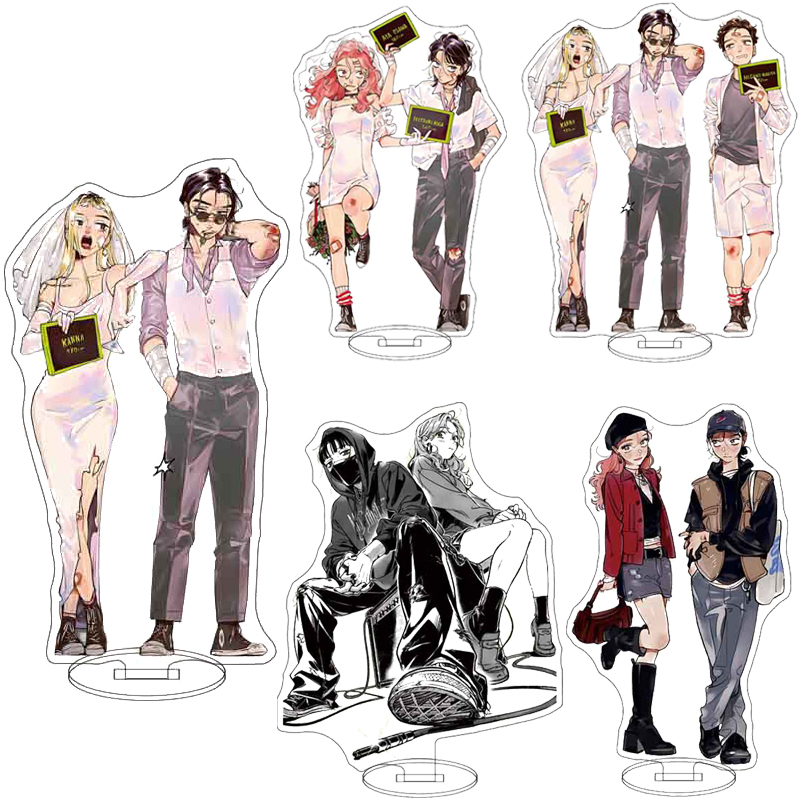 Figma Stand Set - 16CM Anime Acrylstandaard: De man waarin