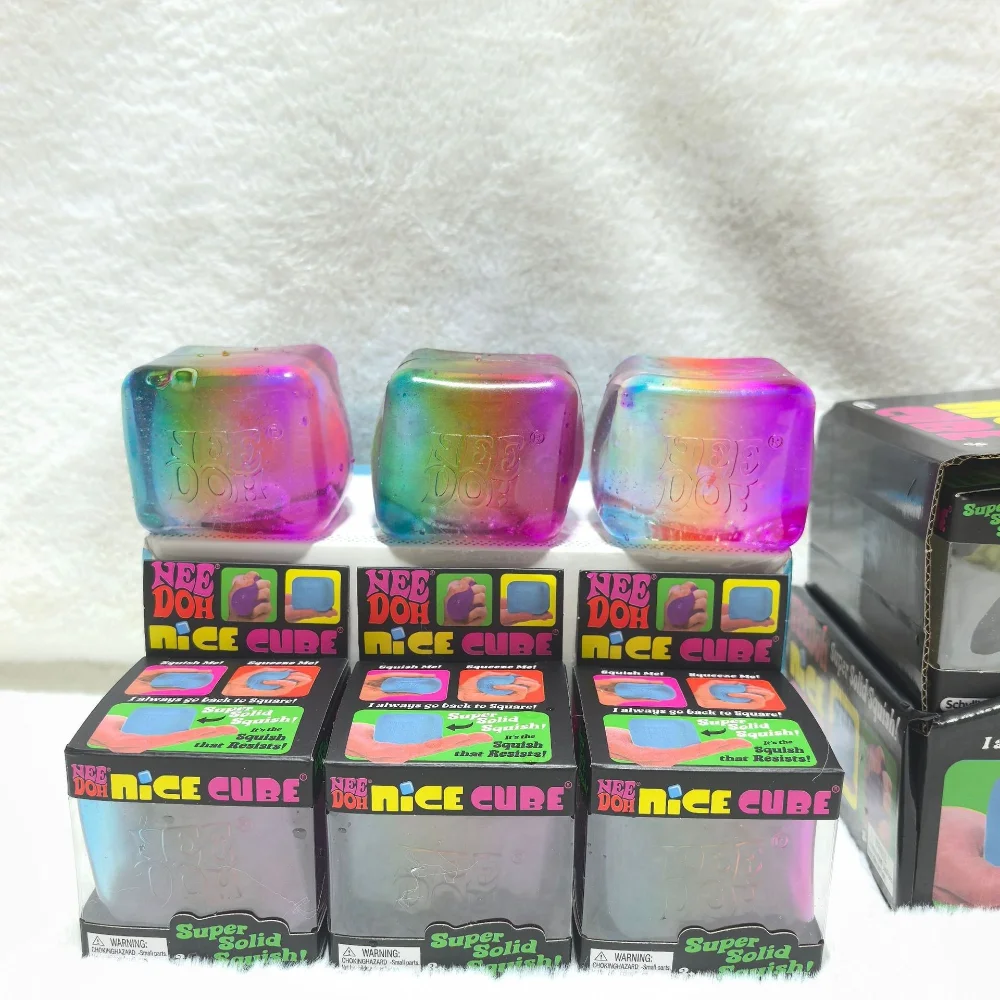 NEEDOH Regenboog Kubus Squishy - Fidget Cube Original recensie en prijs