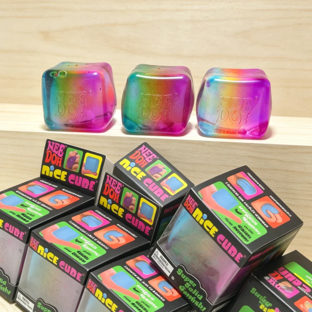 NEEDOH Regenboog Kubus Squishy - Fidget Cube Original recensie en prijs